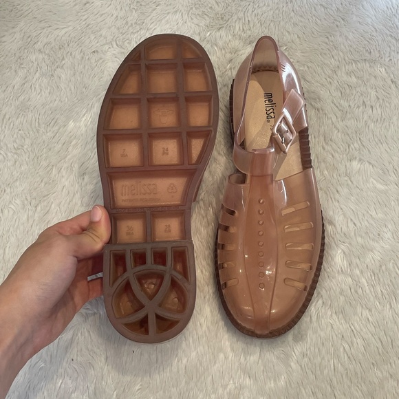 Melissa Beige Jelly Sandals - Picture 3 of 3